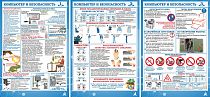 Комплект плакатов Компьютер и безопасность